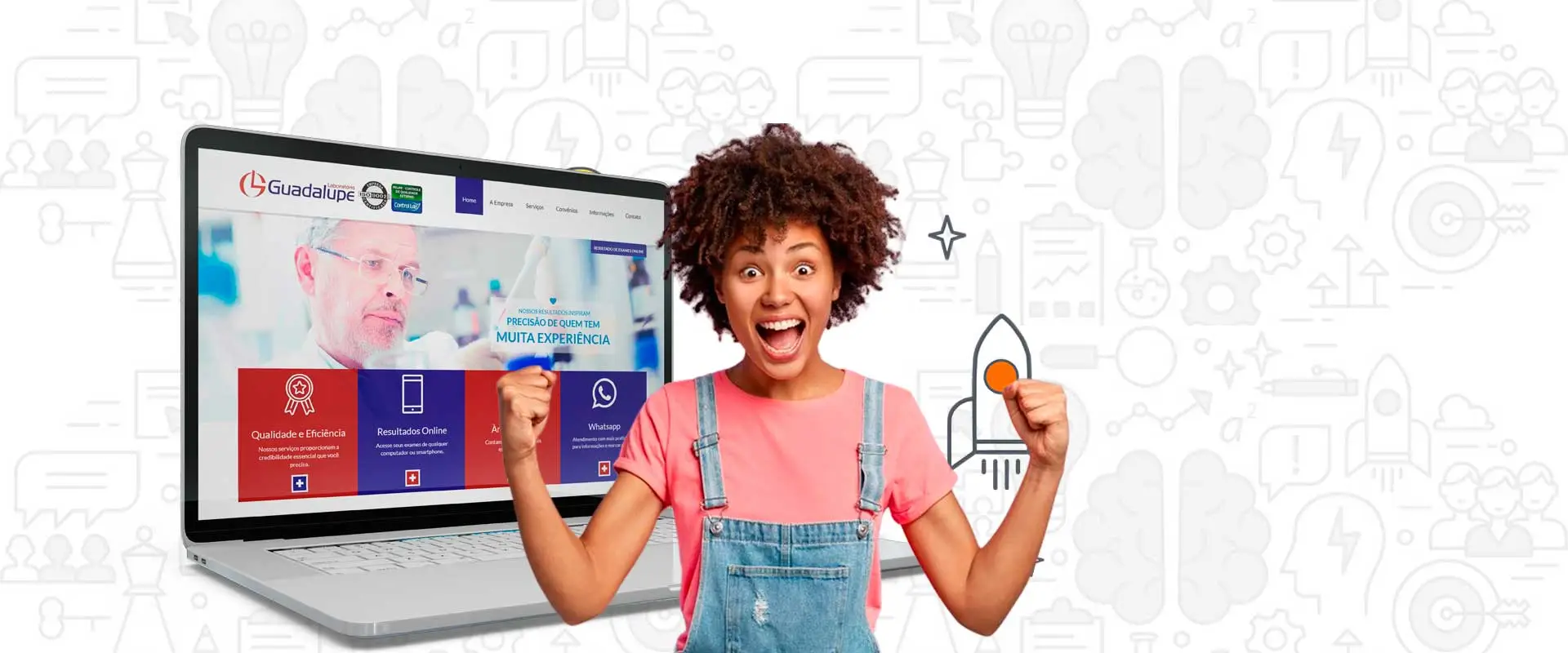 Site profissional criado pela OMestre